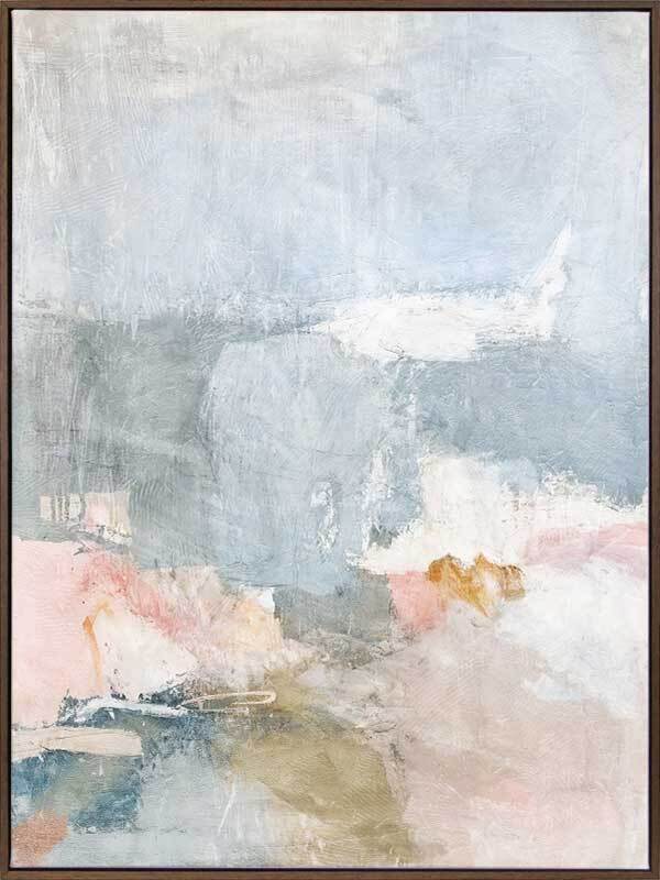 Drifting in the Clouds Canvas Art Print - Modern Wall Decor for Living Room, Bedroom & Office - Landscape Painting for Home & Office Decor