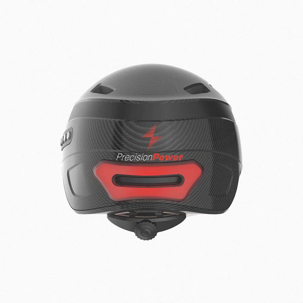 Precision Power SH2 CRBN GLS Smart Helmet Model 2 Carbon Fiber Gloss - Lightweight Motorcycle Helmet with Advanced Safety Features for Racing & Urban Commuting