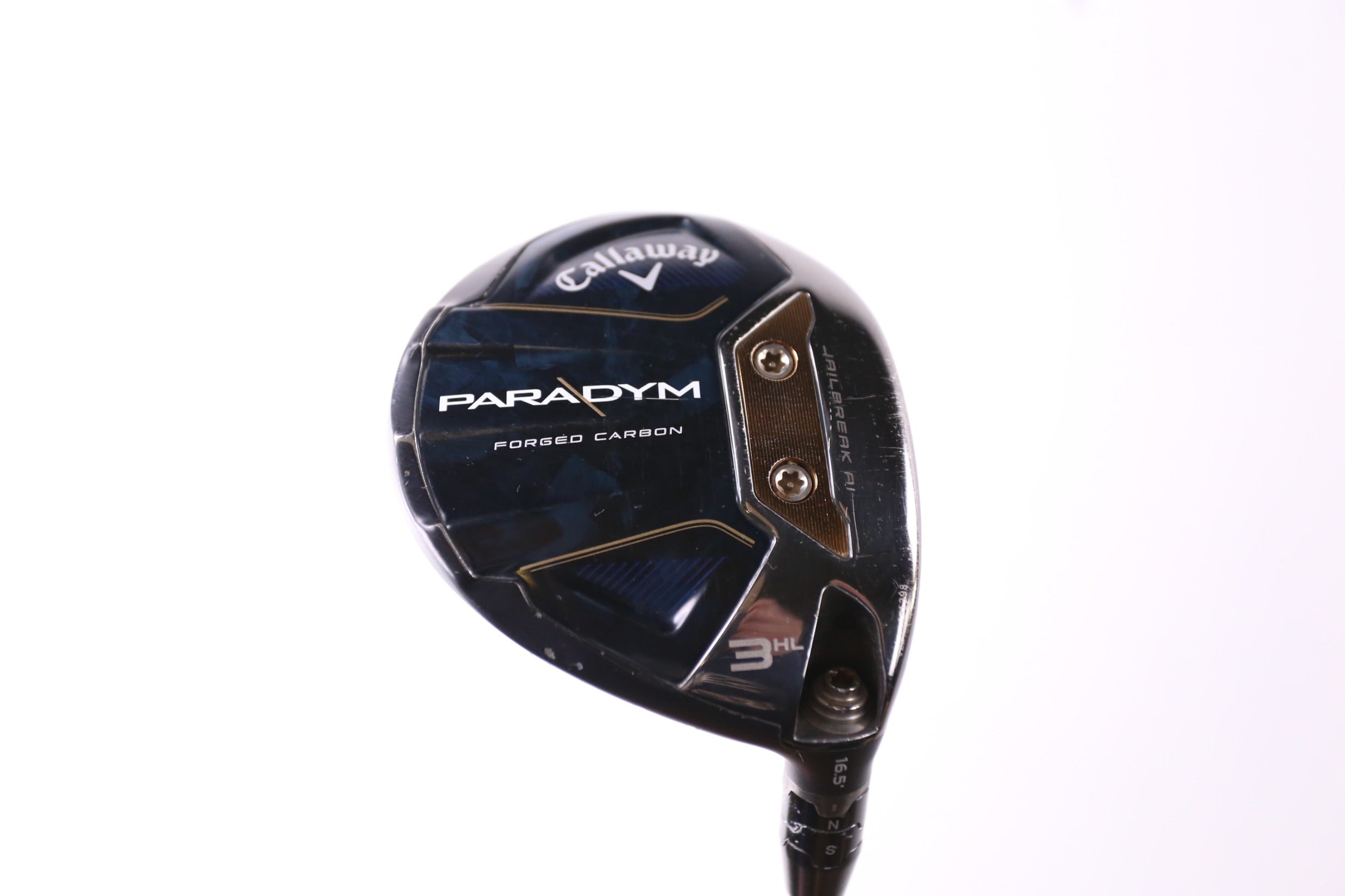 Used Callaway Paradym 3HL Fairway Wood - Right Handed 16.5° Senior Flex Golf Club for High Launch & Distance | Perfect for Senior Golfers on the Fairway & Rough