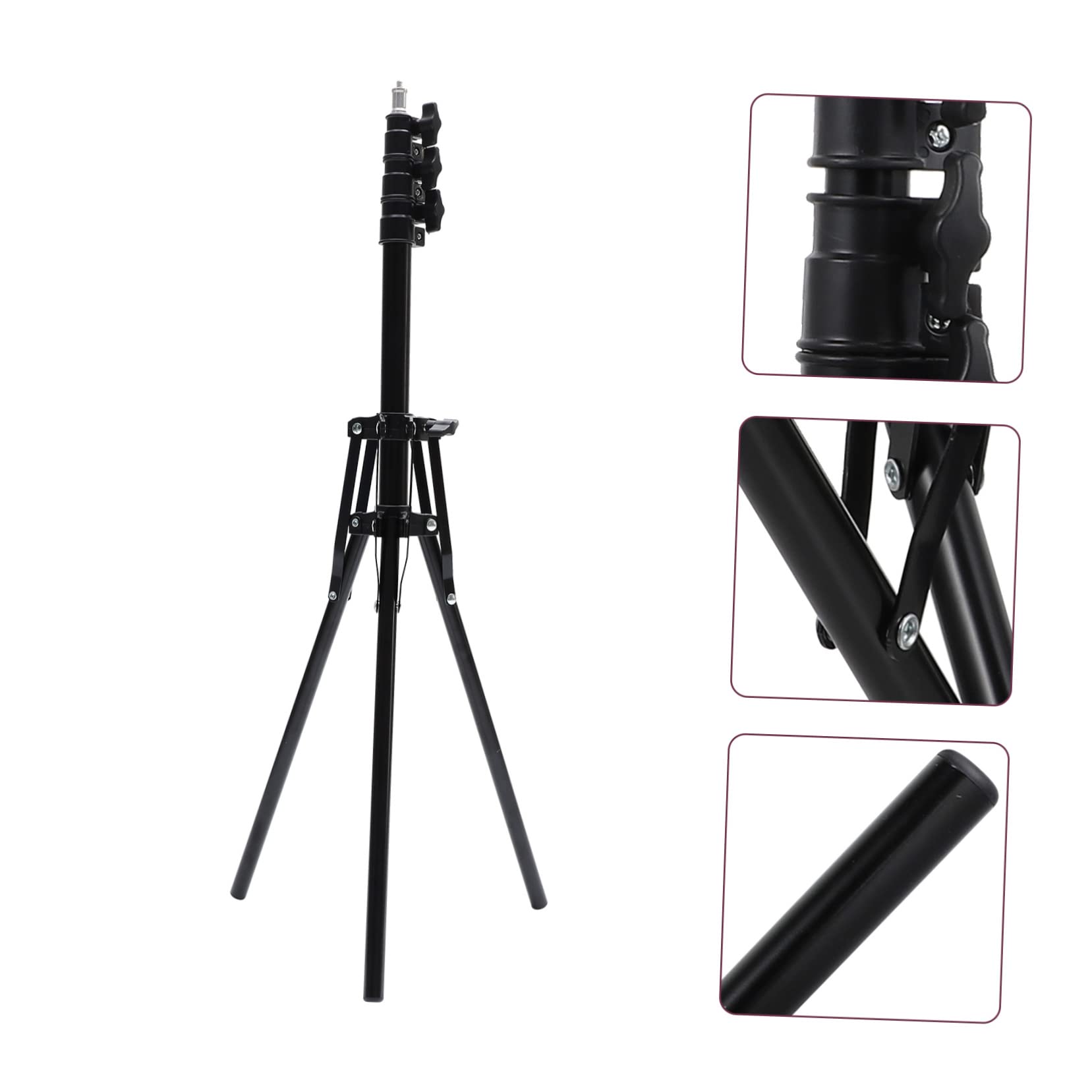 Foldable Extendable Phone Tripod Stand for iPhone, Android, Camera - Portable Travel Tripod for Live Streaming, Video Recording, TikTok, YouTube & Photography (Perfect for Vloggers & Content Creators)