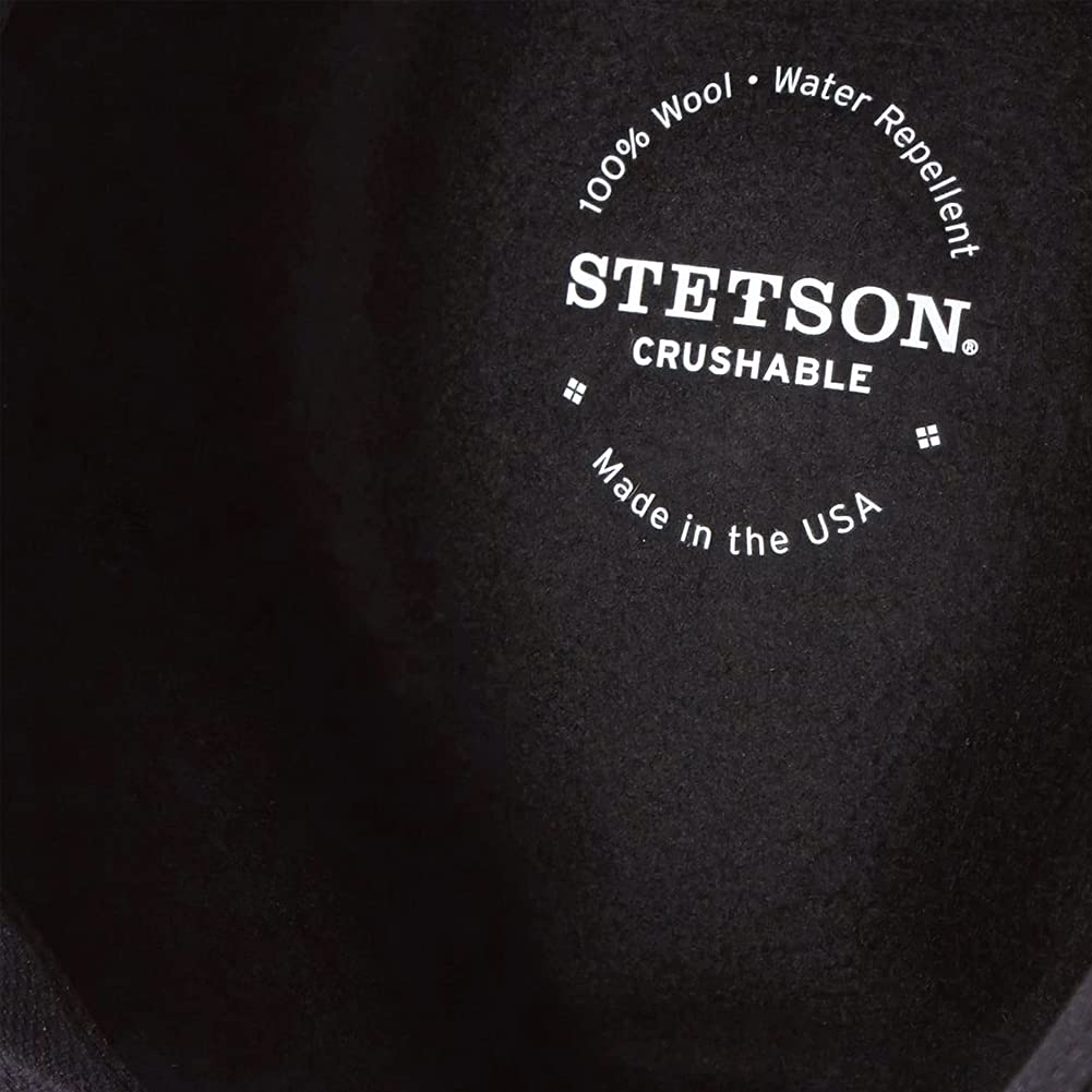 Stetson Men's Bozeman Outdoor Hat - Waterproof Cowboy Hat for Hiking, Camping & Ranch Work - Wide Brim Sun Protection for Men
