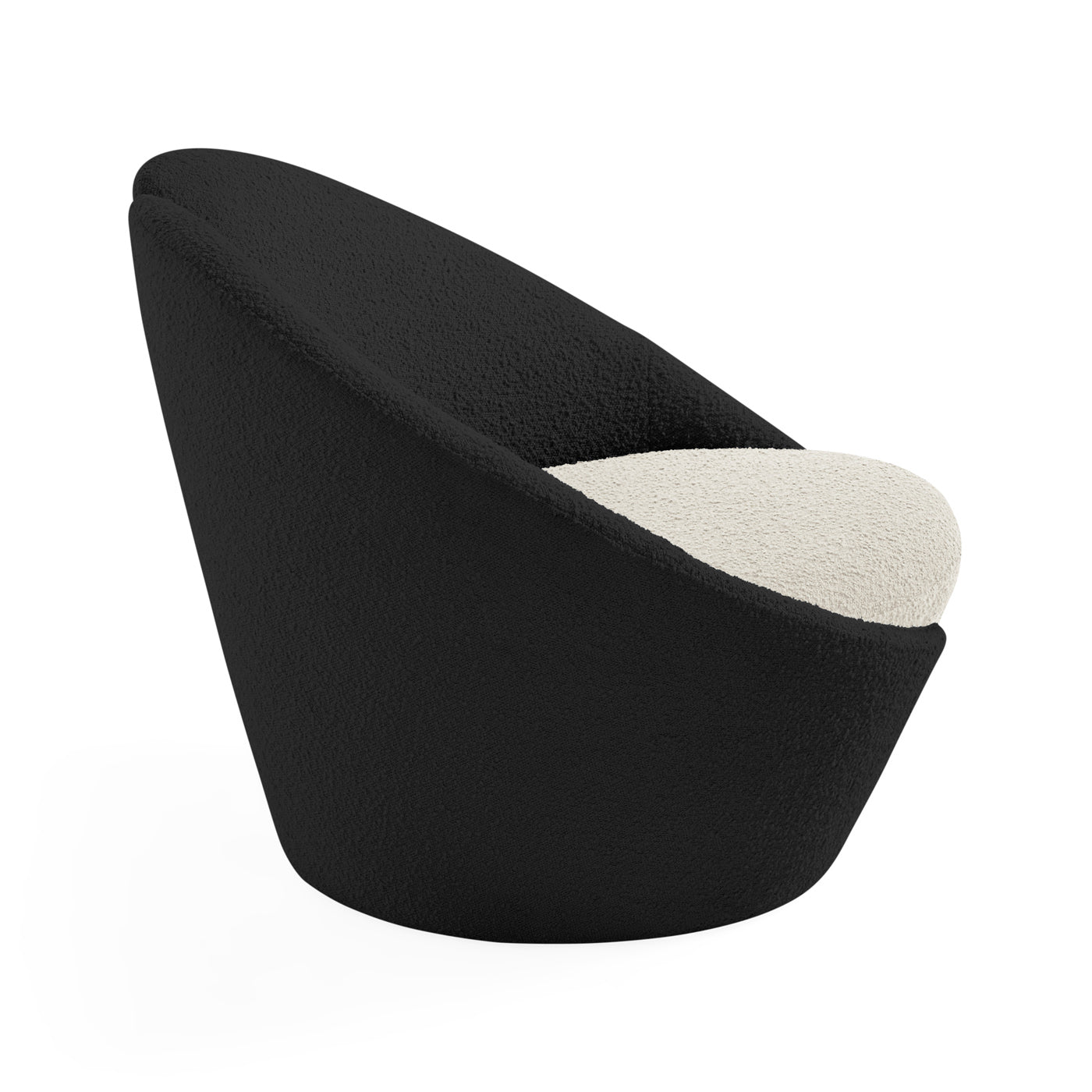 Marais Lounge Chair - Modern Accent Chair for Living Room, Bedroom, or Office - Comfortable Upholstered Armchair with Wooden Legs - Perfect for Relaxing, Reading, or Decorating Your Space