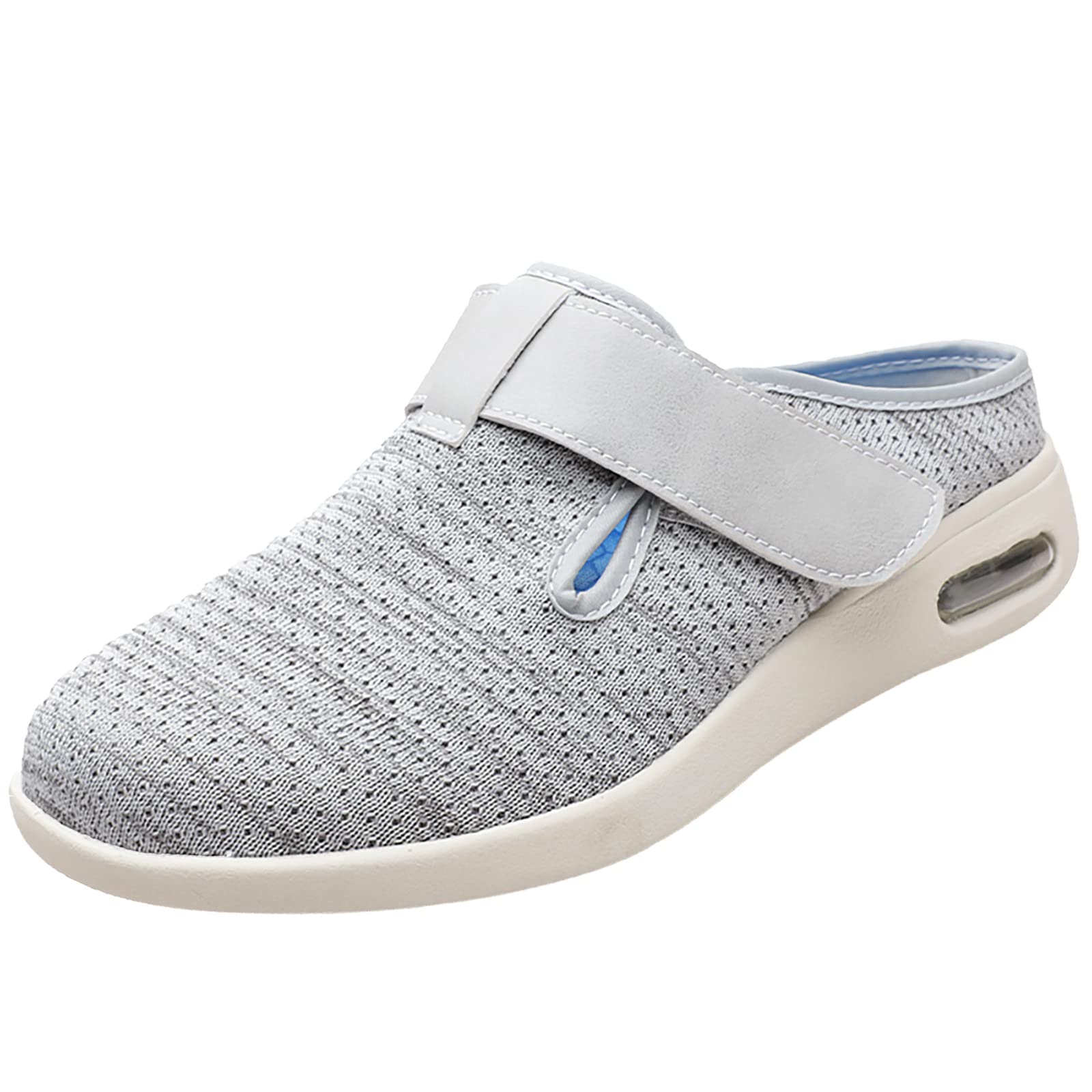Non-Slip Wide Width Shoes for Women & Men - Memory Foam & Bamboo Fiber Orthopedic Comfort - Anti-Skid Rubber Sole - Perfect for Nurses, Waitresses & Healthcare Workers