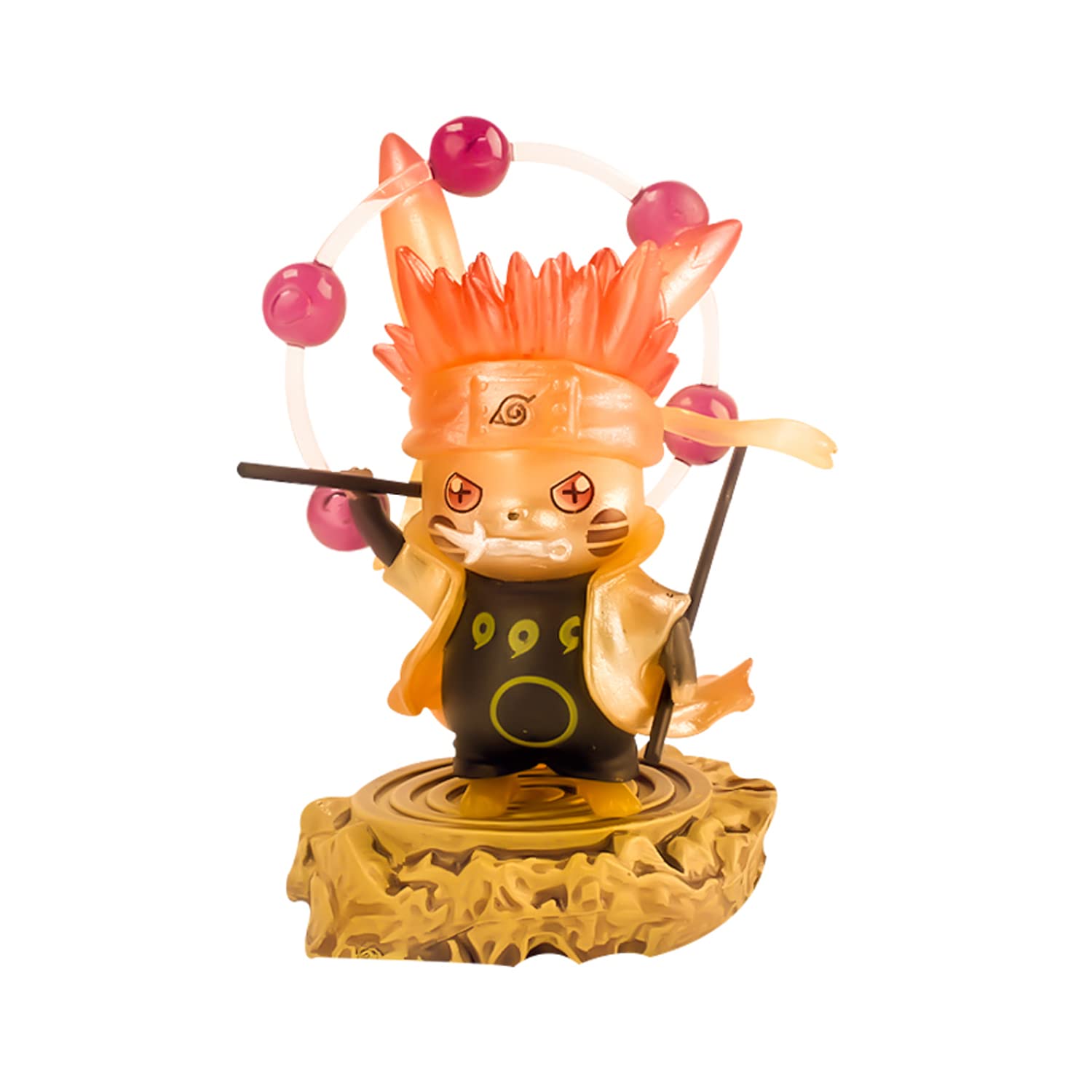Sasuke Uchiha Anime Action Figure - Naruto Cosplay Collectible Ninja Statue for Fans, Gift for Anime Lovers - Perfect for Display, Cosplay Events & Anime Collections