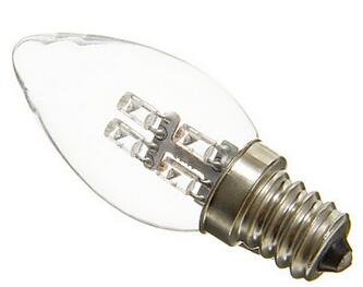 10-Pack Boulder LED C7 Night Light Bulbs - 0.5W (5W Equivalent) 15 Lumen, 2700K Soft White, E12 Base - Perfect for Hallways, Bedrooms, Bathrooms & Nursery Night Lights