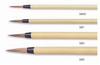 Premium SW5 All-Purpose Paint Brushes Set - No.5 Artist Brushes for Acrylic, Oil & Watercolor Painting - Perfect for Canvas, Wood & DIY Art Projects