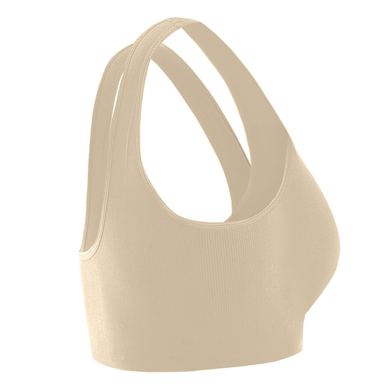Plus Size Wireless Sleep Bras for Women - Comfortable Seamless Yoga Bra with Removable Pads for Lounge & Relaxation