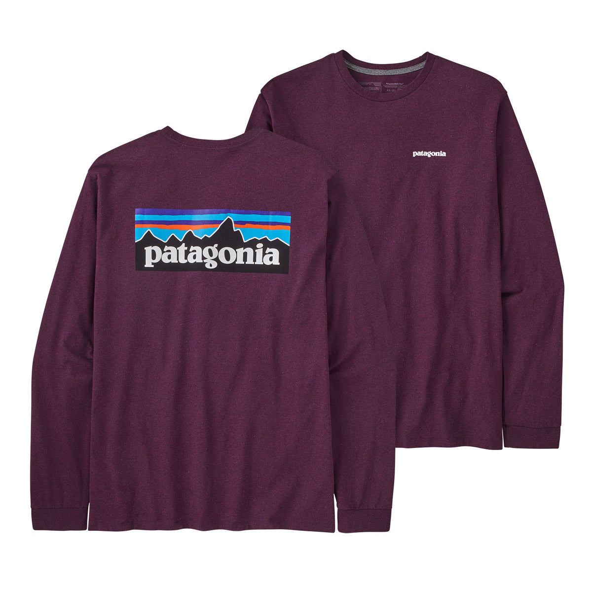Men's Long Sleeve P6 Logo Responsibility T-Shirt - Comfortable Cotton Tee for Casual Wear & Everyday Outfits