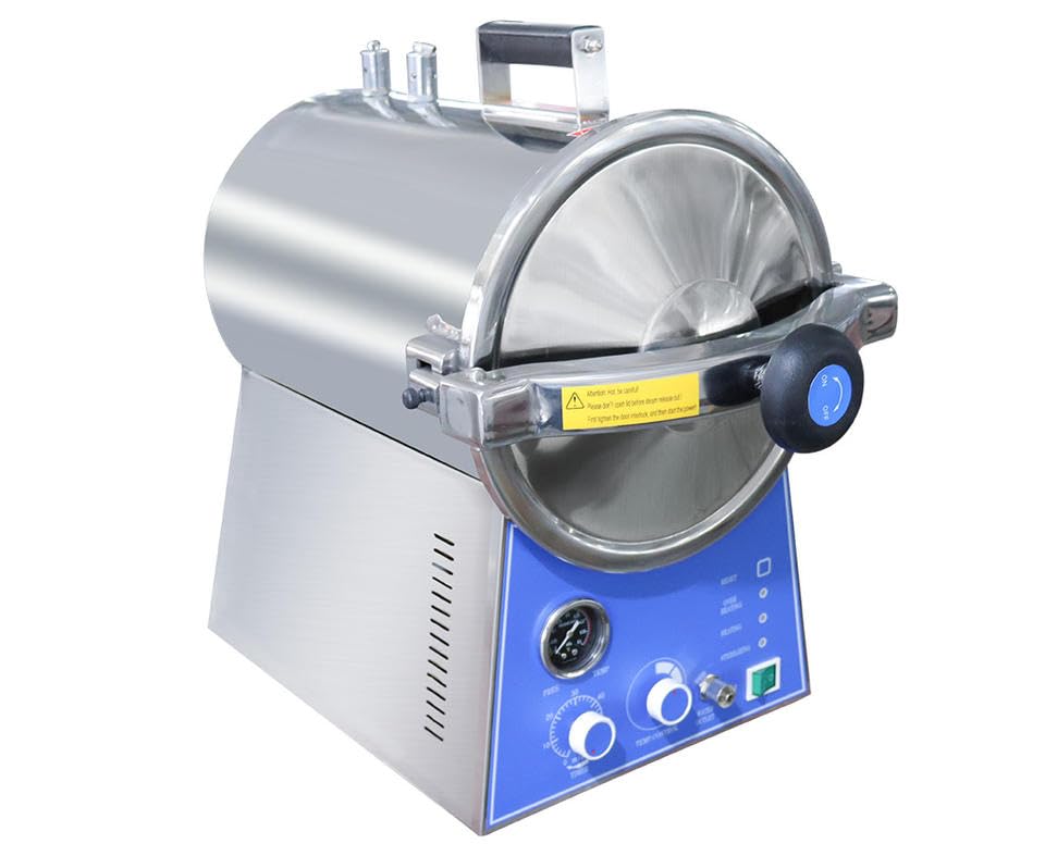 24L Automatic Table Top Pressure Steam Autoclave Sterilizer - Fast US Shipping | Perfect for Dental Clinics, Tattoo Studios & Medical Facilities