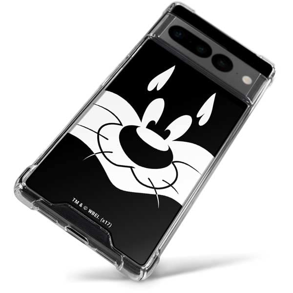 Google Pixel 7 Pro Clear Case - Looney Tunes Sylvester Design for Protection & Style