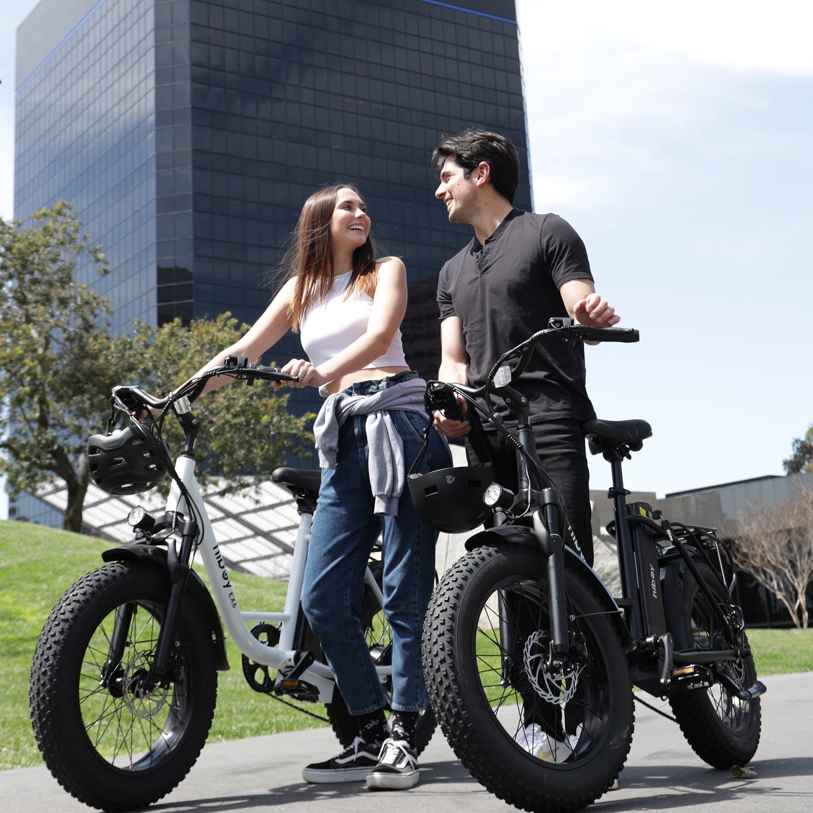 Refurbished Hiboy EX6 Electric Bike for Adults - 36V 10.4Ah Battery, 25MPH, 25-40 Miles Range - Perfect for Commuting, City Riding & Outdoor Adventures