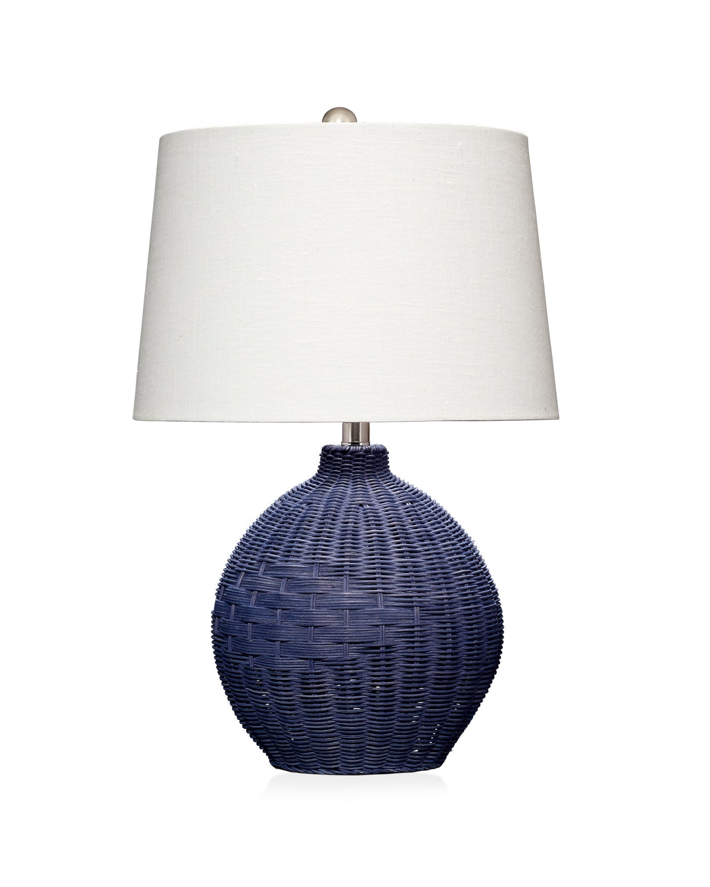 Indigo Cape Table Lamp - Modern Bedside & Desk Lighting for Home, Office, or Dorm Room Decor