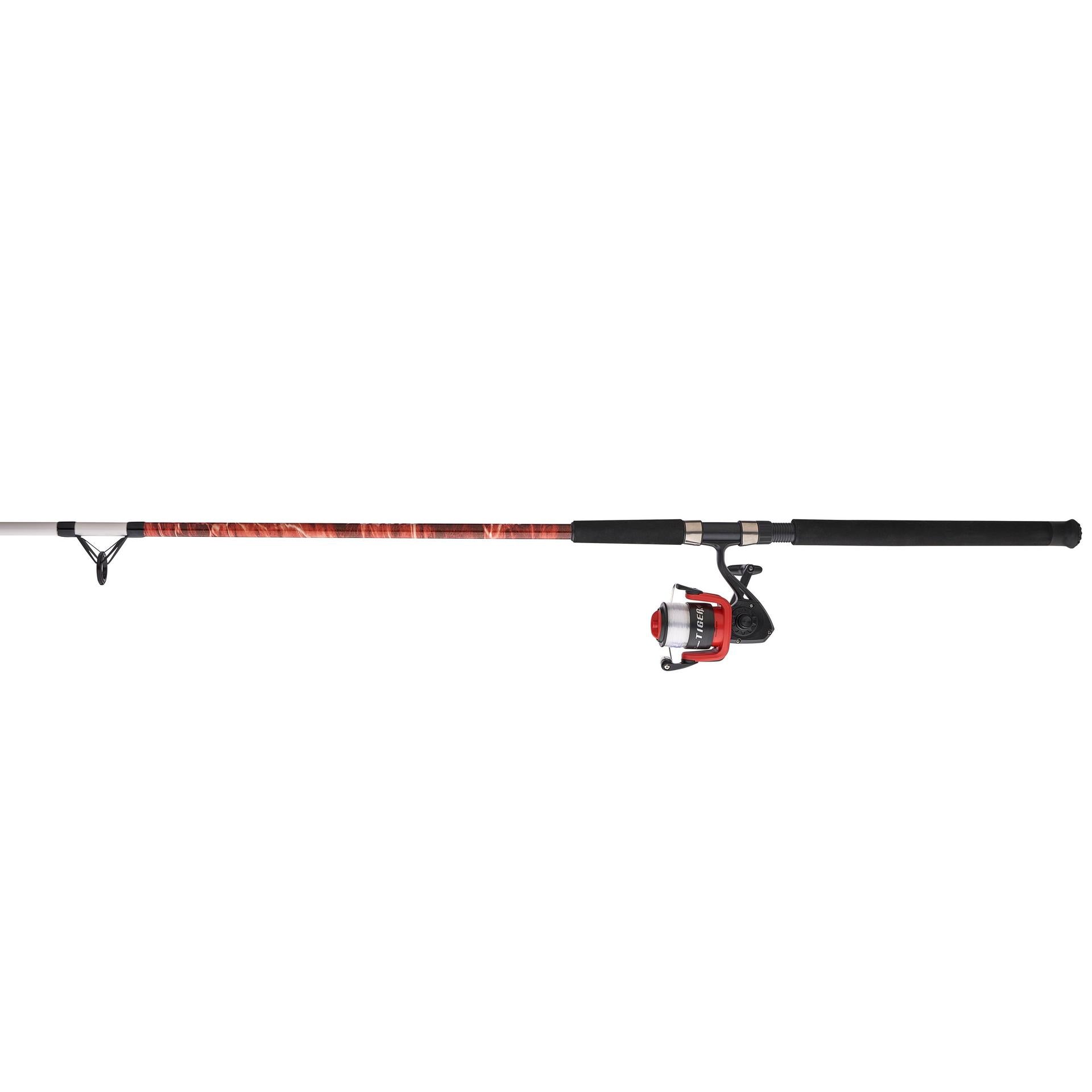 Tiger® Spinning Catfish Fishing Rod and Reel Combo - Mossy Oak Camouflage - Perfect for Freshwater Fishing and Outdoor Adventures