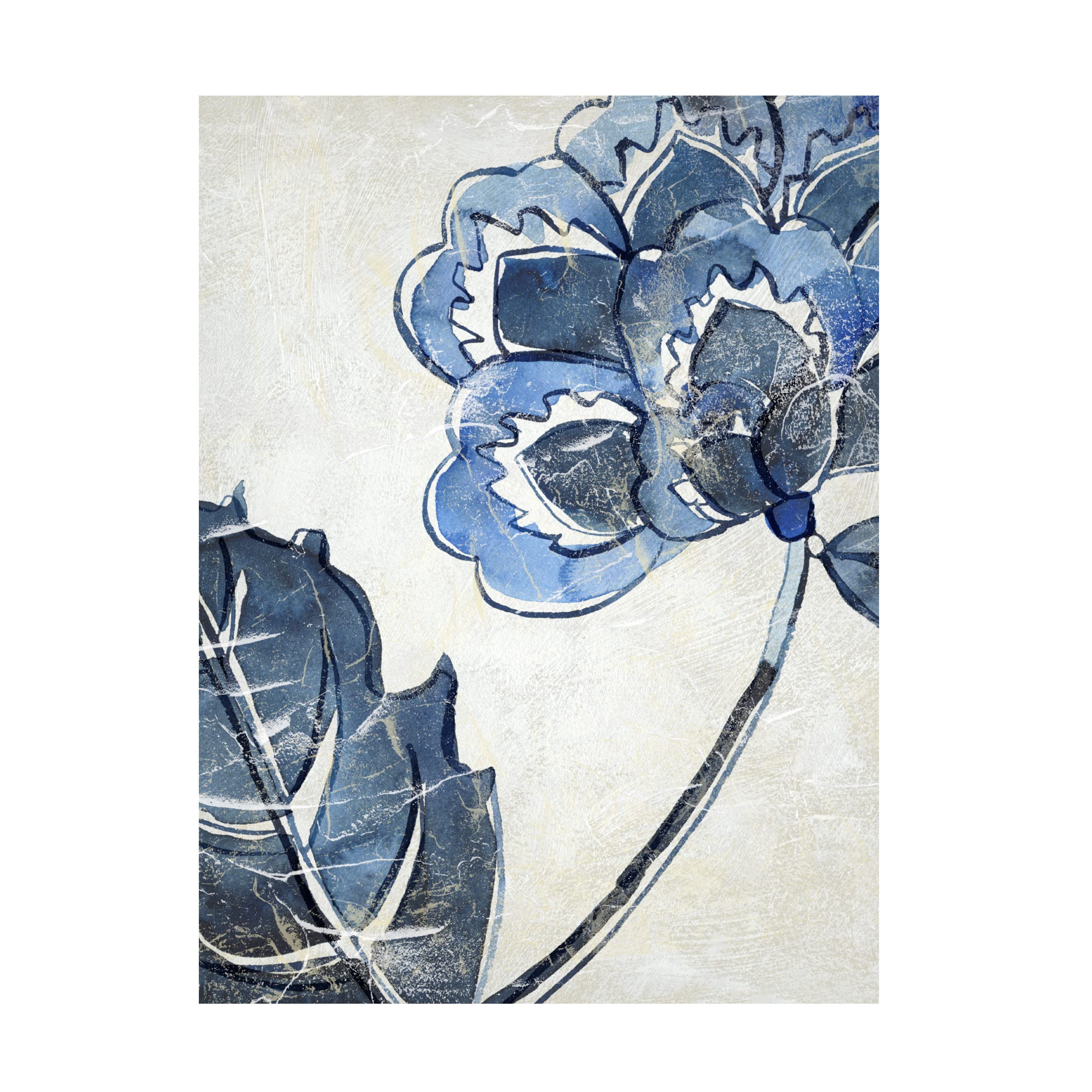 Vintage Porcelain III Canvas Art Print by Chariklia Zarris - Trademark Fine Art - Elegant Wall Decor for Living Room, Bedroom & Office