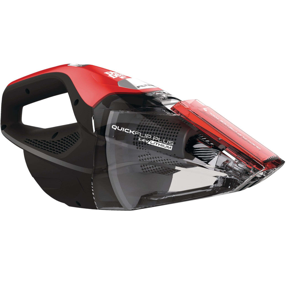 Refurbished Dirt Devil 14.4V QuickFlip Plus BD30020CDI Bagless Cordless Handheld Vacuum Cleaner with Warranty - Perfect for Car Cleaning, Pet Hair Removal & Quick Home Cleanups