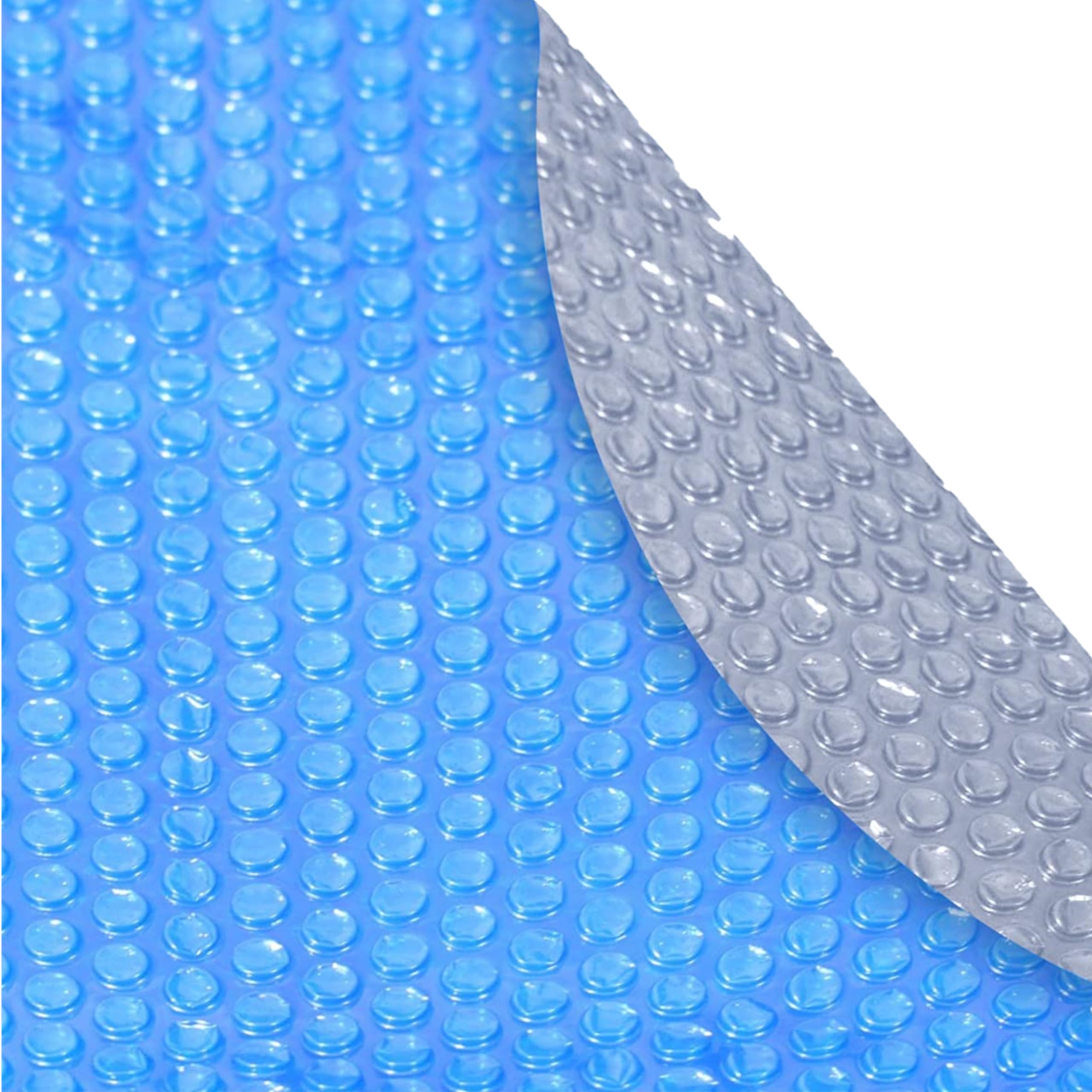 Pool Mate 1833S-8SBD BOXPM Deluxe Solar Blanket for Above Ground Pools - 18' x 33' Oval Pool Cover, Blue/Silver Thermal Blanket, 5-Year Warranty - Keep Your Pool Warm & Reduce Evaporation for Summer Swimming