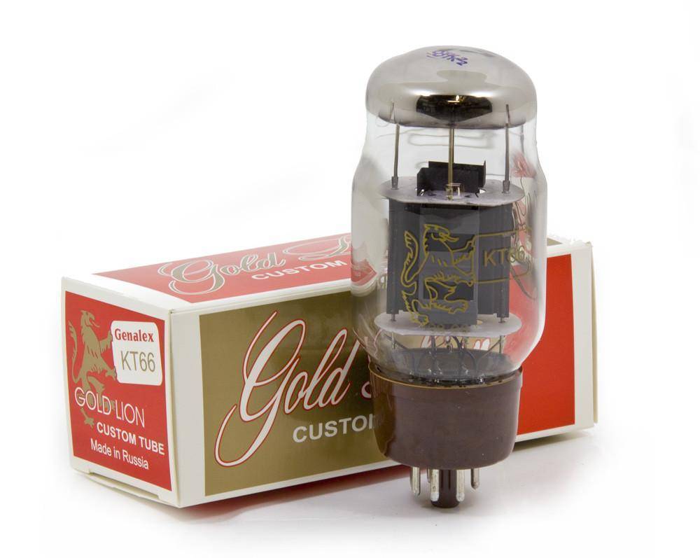 Gold Lion KT66 Vacuum Tube - Premium Audio Amplifier Valve for Hi-Fi Stereo & Guitar Amps - Perfect for Vintage Tube Amp Restoration & Audiophile Sound Systems