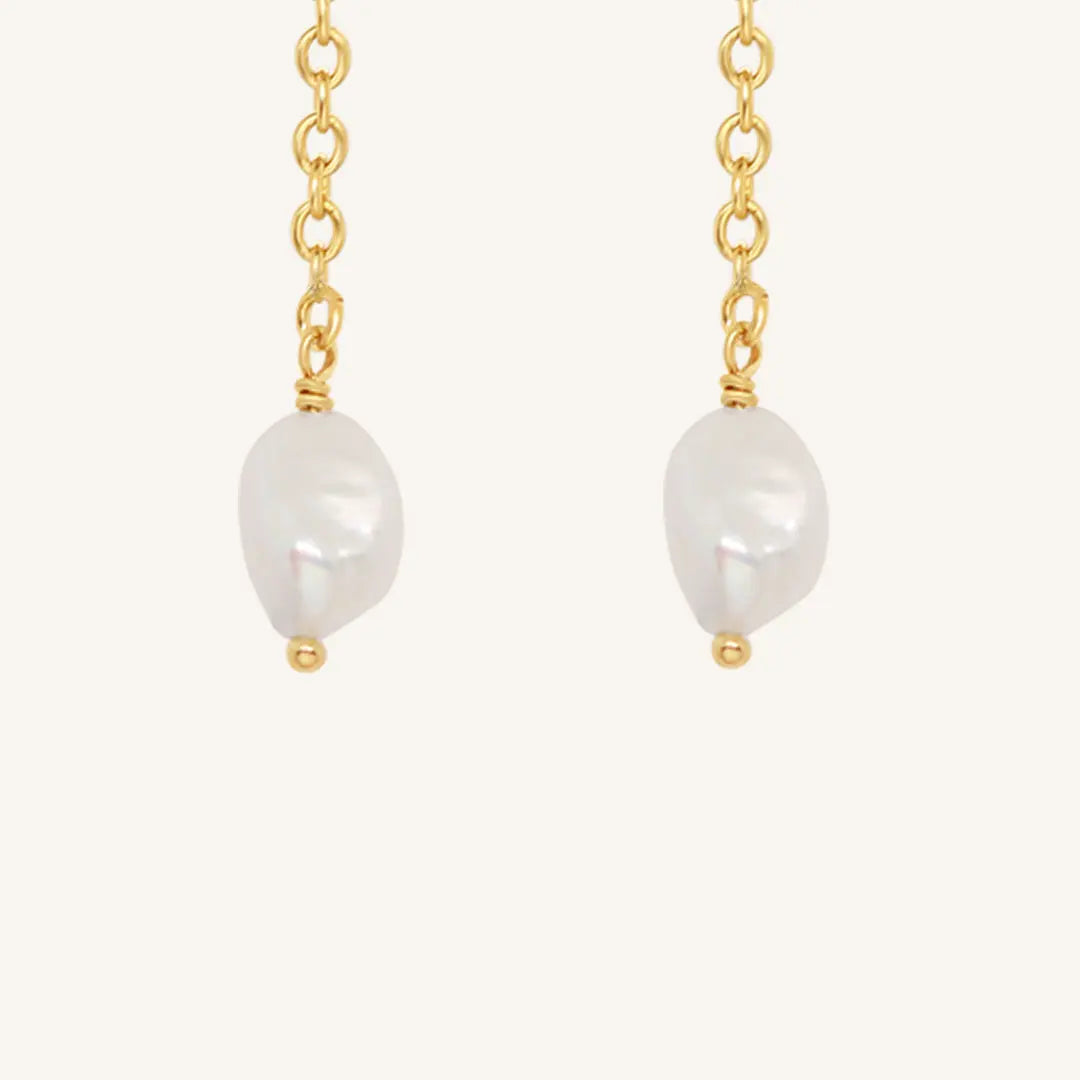 Keshi Pearl Threads - Natural Cultured Pearls for Jewelry Making, DIY Crafts & Fashion Accessories - Perfect for Necklaces, Bracelets & Earrings