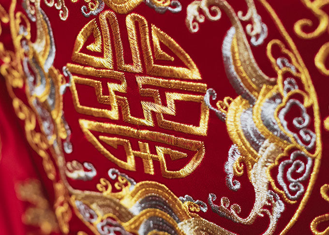 Embroidered Dragon Men's Traditional Chinese Wedding QunKwa Jacket & Skirt Set - Perfect for Asian Ceremonies, Cultural Events, and Photoshoots
