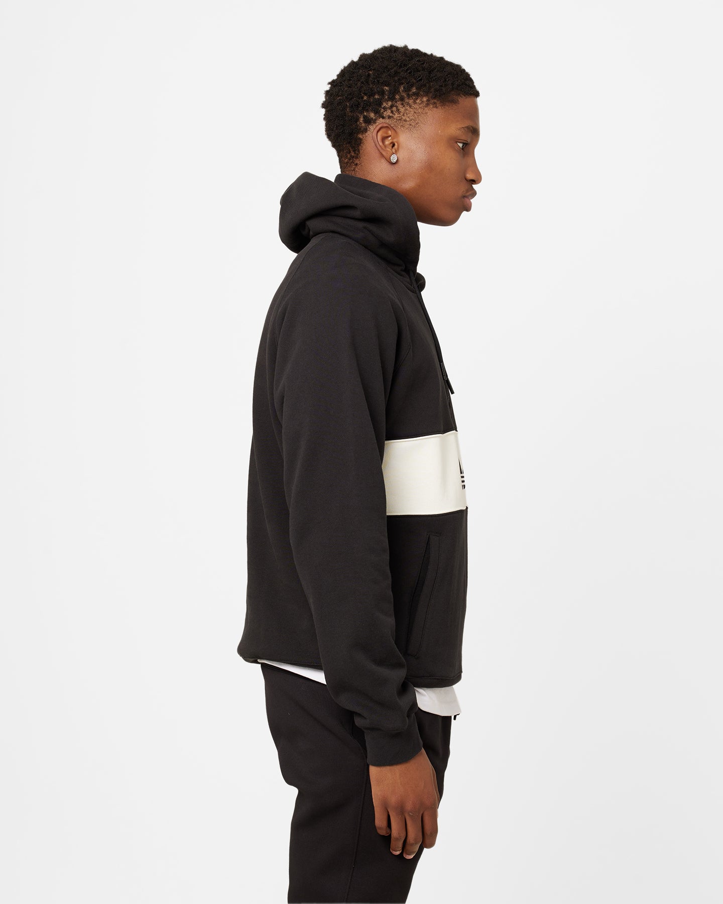 Adidas Hack NY Hoodie for Men - Black Zip Up Hooded Sweatshirt | Comfortable & Stylish Casual Wear for Gym, Running & Everyday Use