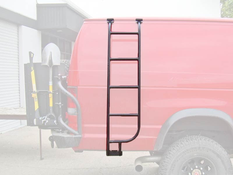 Aluminess Heavy-Duty Side Ladder for Ford E-Series Vans (1992-2014) | Durable Aluminum Van Accessory for Work Trucks & Camper Vans | Perfect for Roof Access, Maintenance & Outdoor Adventures