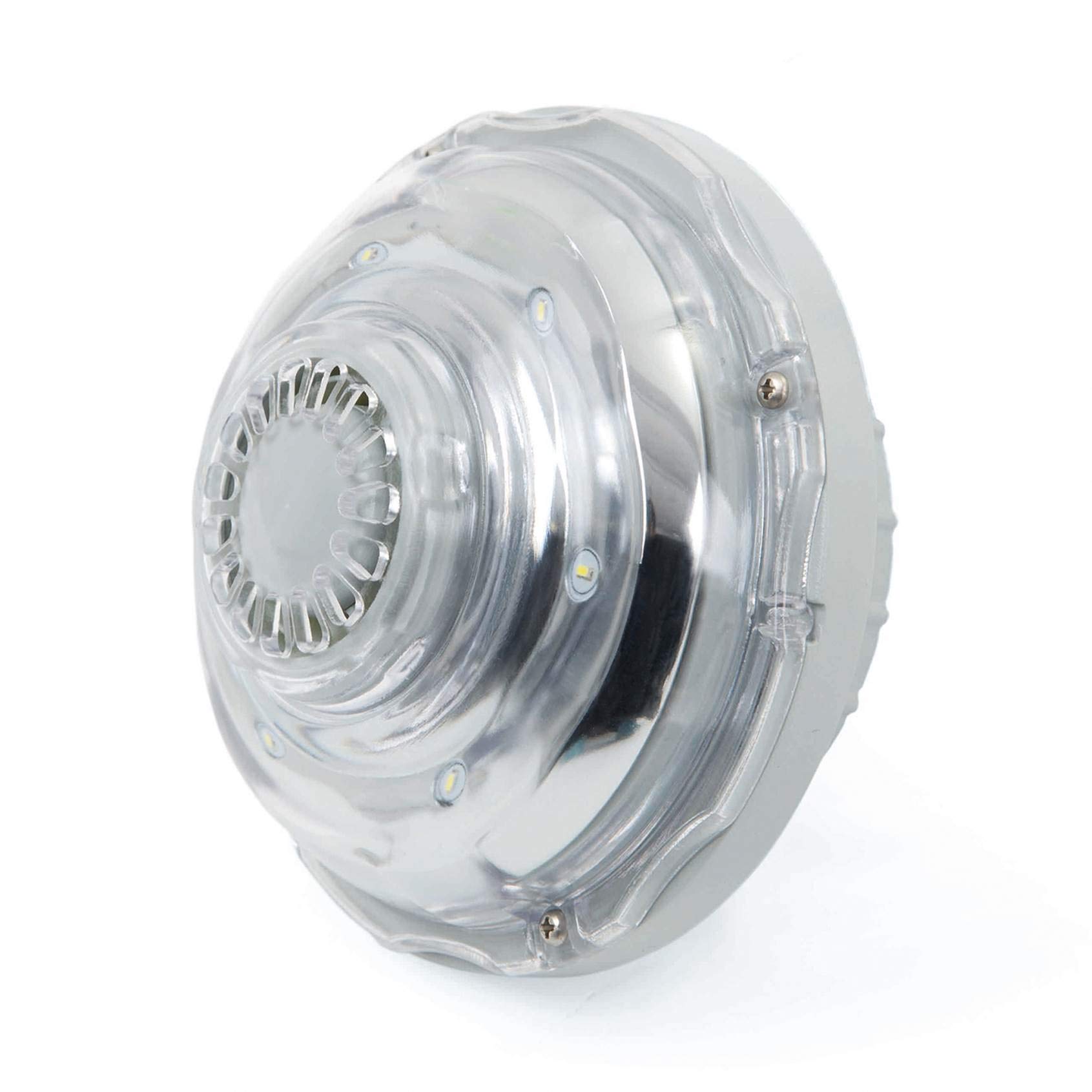 Intex Hydroelectric LED Pool Light for 1.25in Pool Fittings - Energy Efficient Underwater Lighting for Swimming Pools, Spas & Fountains | Perfect for Night Swimming & Backyard Decor