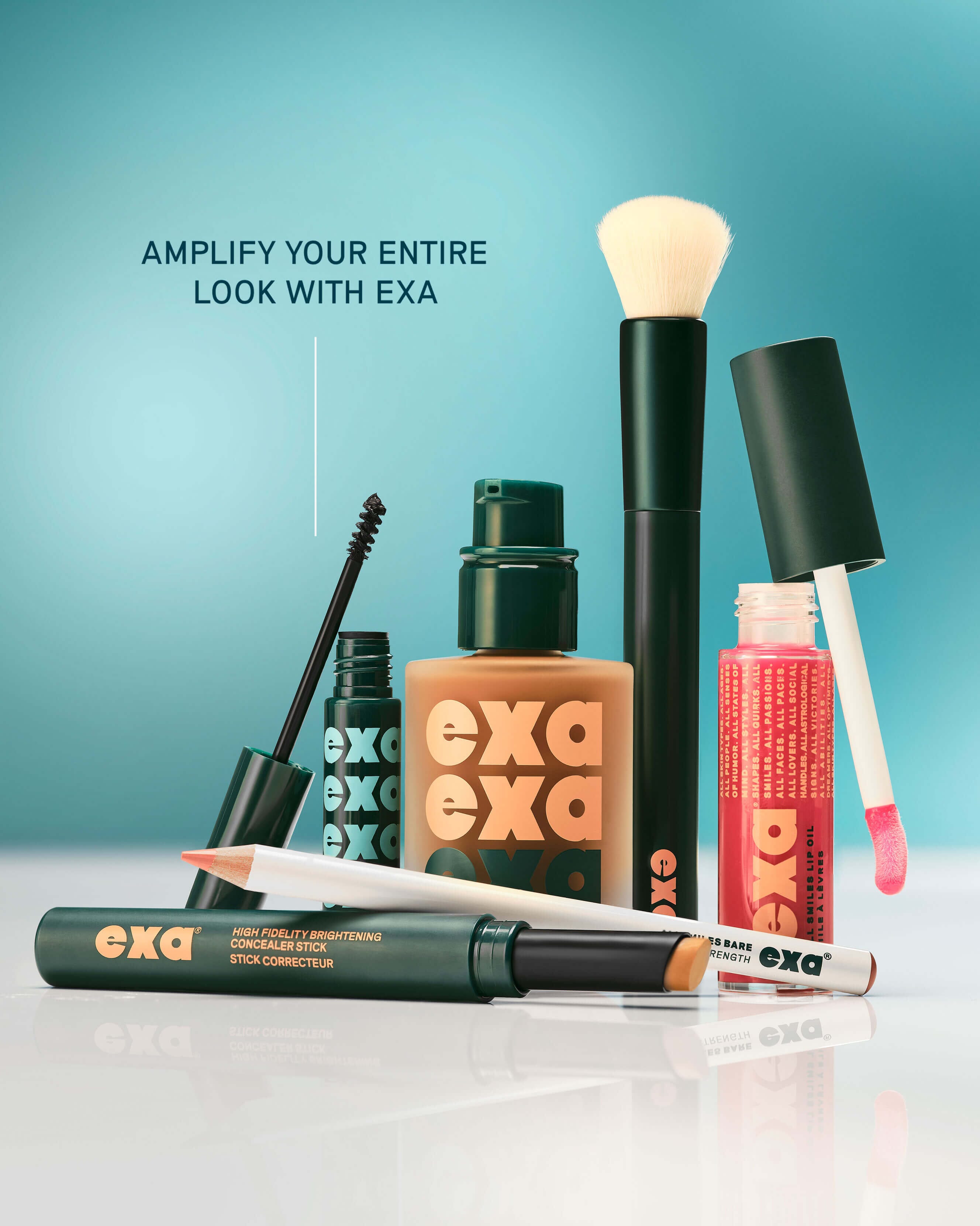 EXA Flexi Hold Eyebrow Gel - Long Lasting Waterproof Eyebrow Styler for Natural Defined Brows - Perfect for Daily Makeup, Gym & Outdoor Activities