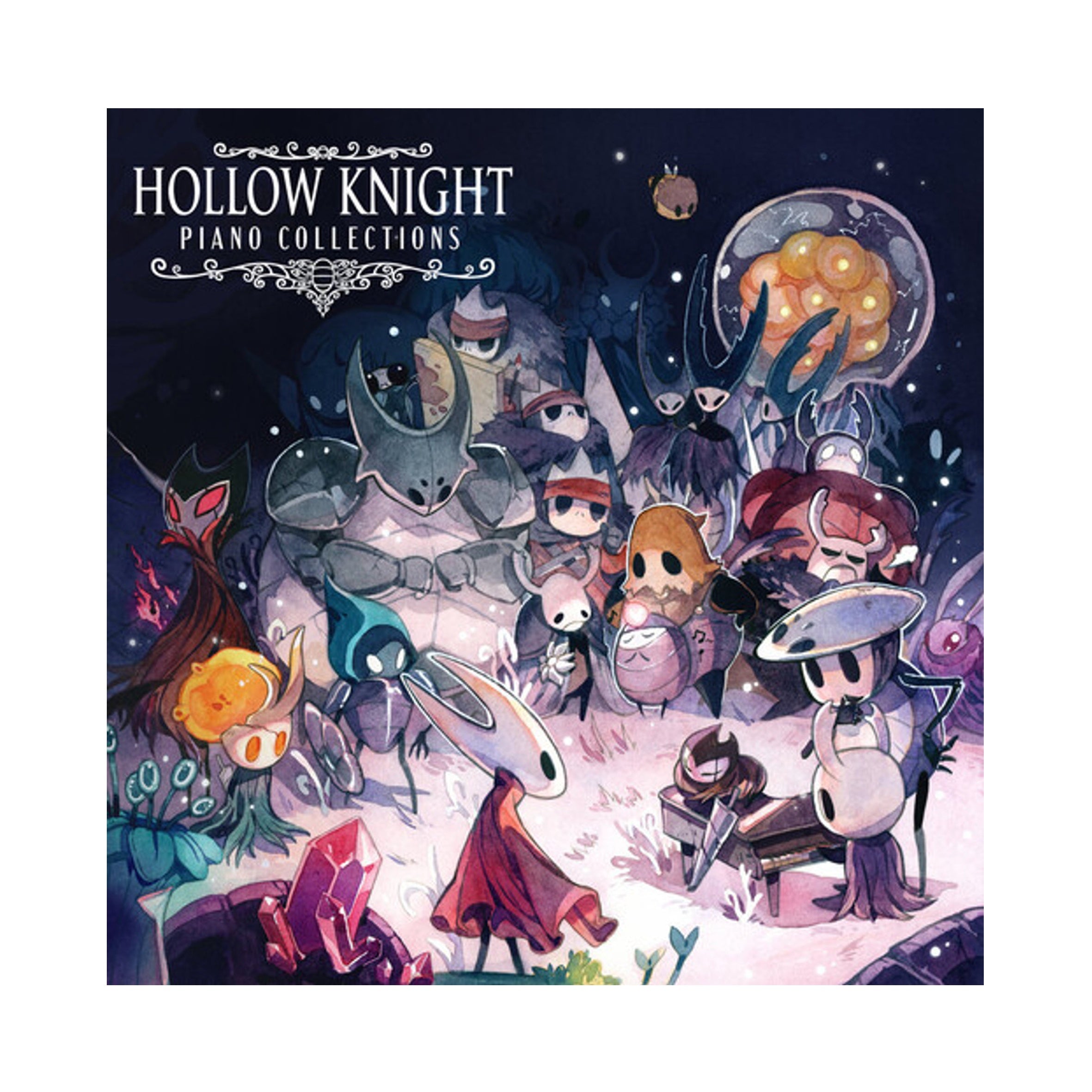 Hollow Knight: Piano Collections 2LP Vinyl Record - Video Game Soundtrack for Relaxation & Gaming Atmosphere