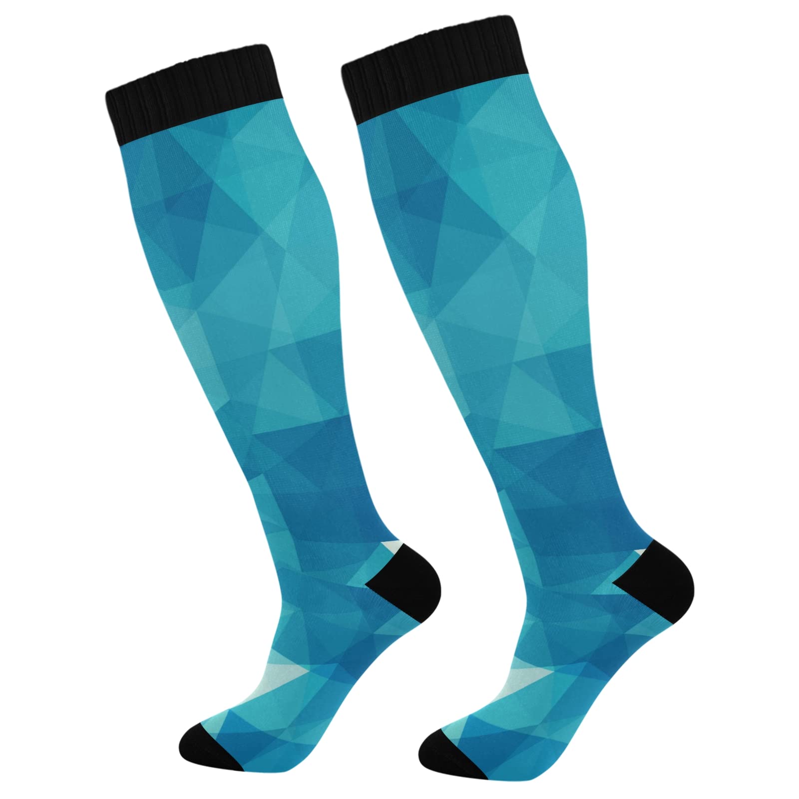 Unisex Long Casual Athletic Crew Socks - Breathable Soft Running Cycling Hiking Socks for Women & Men | Perfect for Sports, Workouts & Outdoor Activities