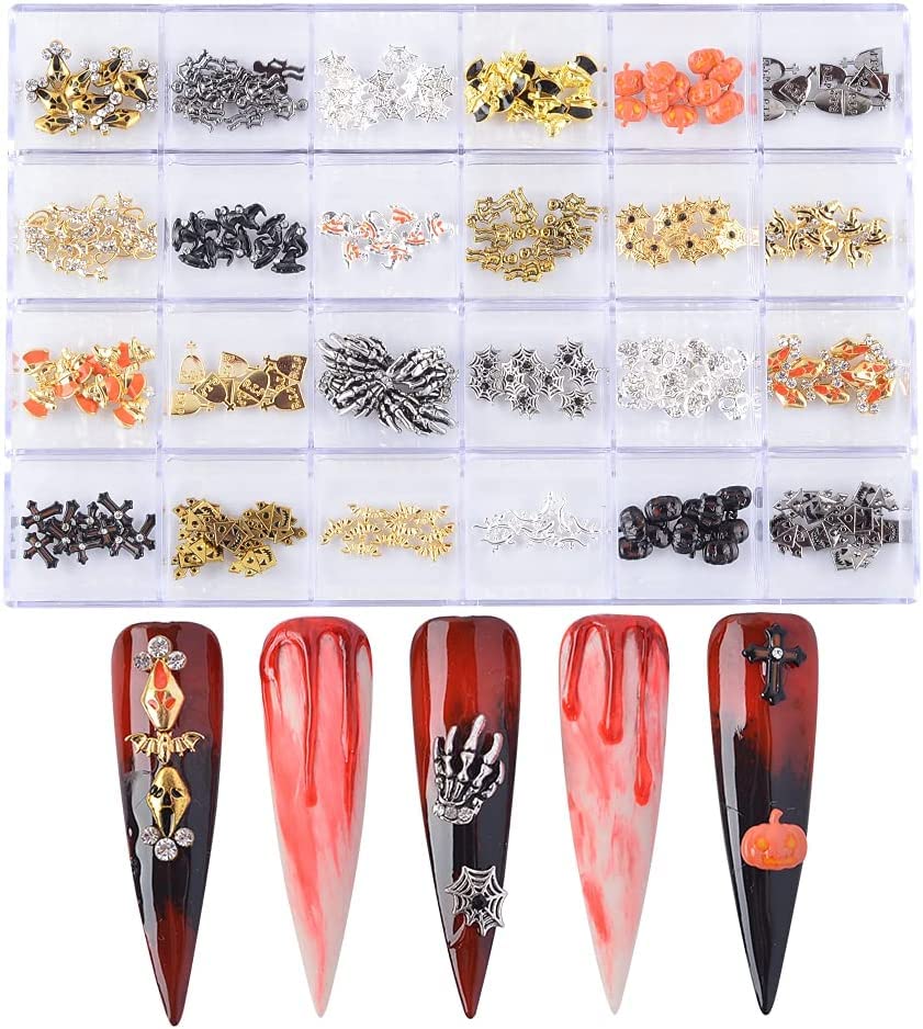 240Pcs Halloween Nail Art Rhinestones