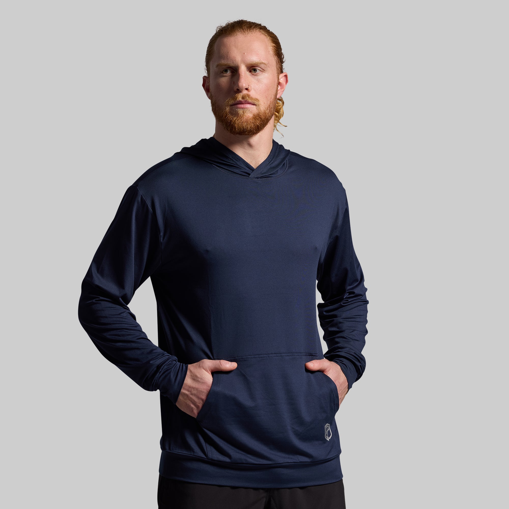 Premium Athleisure Hoodie for Women & Men - Soft Fleece Lined, Lightweight & Comfortable (BP Navy) - Perfect for Gym, Yoga, Running & Casual Wear