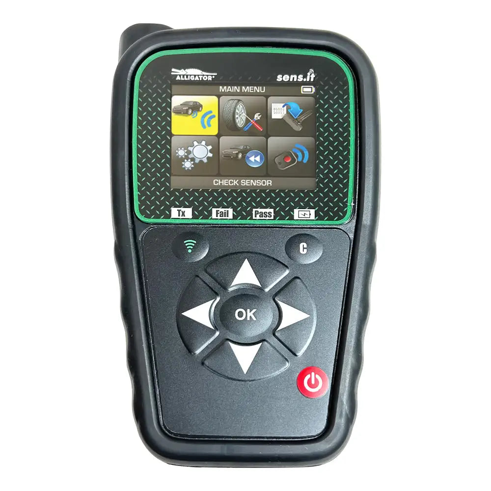 Alligator AVT41 Wireless TPMS Sensor Tool with Carrying Case 30212 - Perfect for Tire Pressure Monitoring System Maintenance & Diagnostics