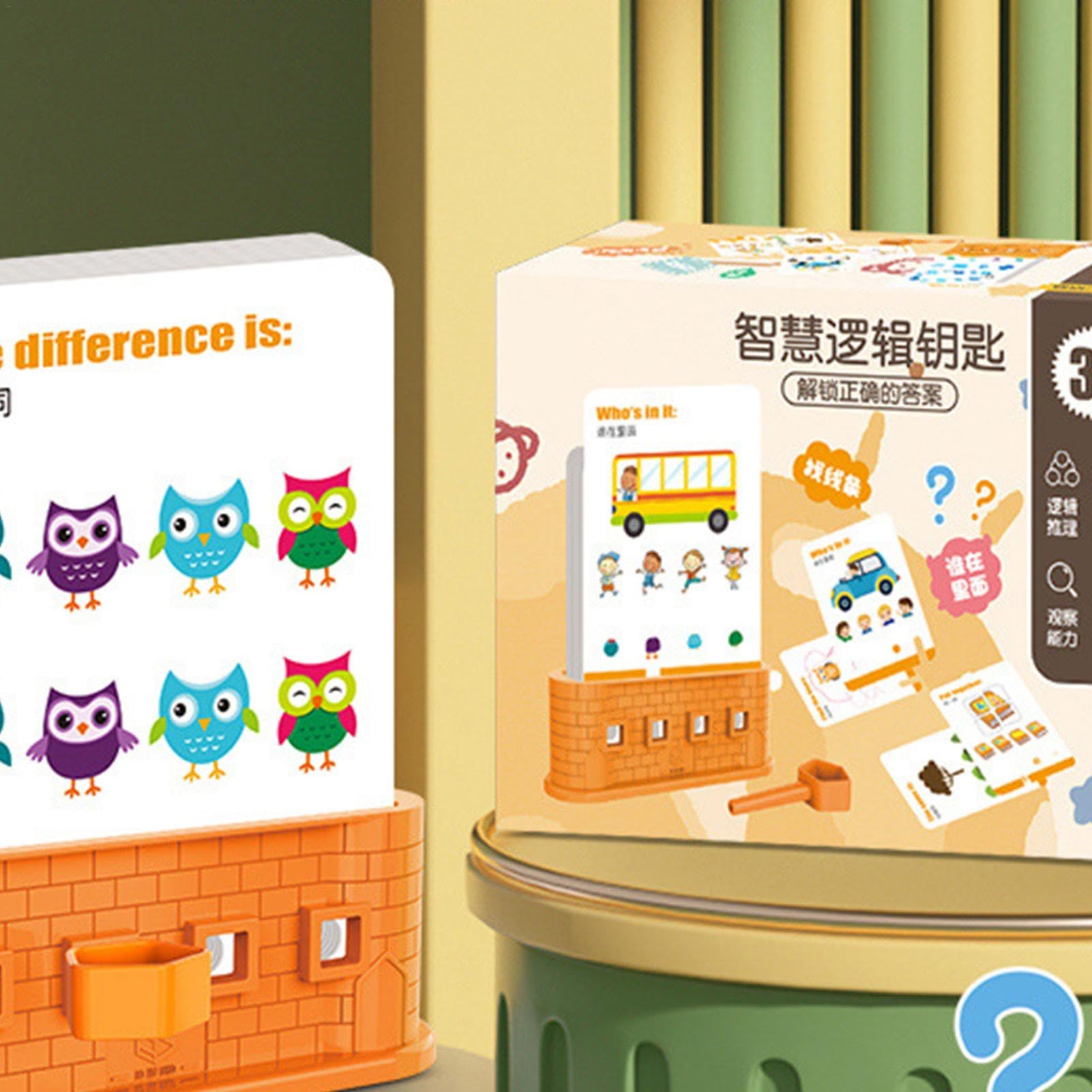 Educational Key Toys for Kids Ages 3+ | Montessori Learning Toys for Early Childhood Development | Logic & Thinking Training Games for Toddlers - Perfect for Preschool Learning, Birthday Gifts & Interactive Playtime
