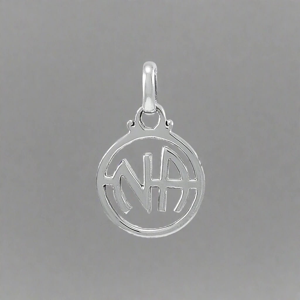 Narcotics Anonymous NA Symbol Pendant - Recovery Jewelry for Addiction Support - Inspirational Necklace for 12 Step Programs & Sobriety Gifts (TPD4341)