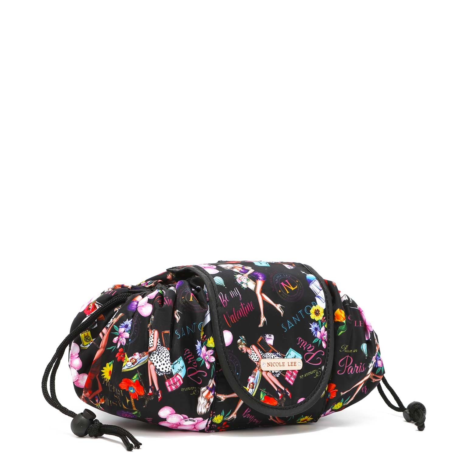 Drawstring Cosmetic Bag - Waterproof Makeup Pouch for Travel, Gym & Daily Essentials | Portable Toiletry Organizer for Women & Men
