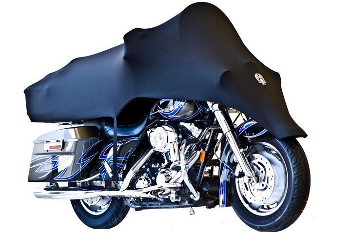 Road King Motorcycle Cover with Tour Pak - Waterproof & UV Resistant for Harley Davidson Bikes - Perfect for Outdoor Storage & Travel Protection