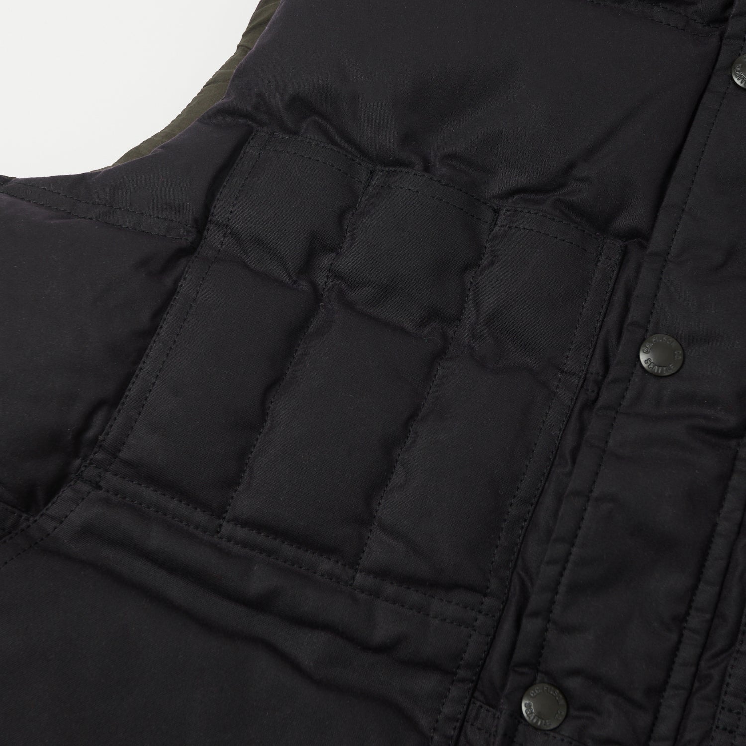 Filson Down Cruiser Vest for Men - Lightweight Insulated Puffer Vest in Blue Coal - Perfect for Outdoor Adventures, Hunting & Casual Wear