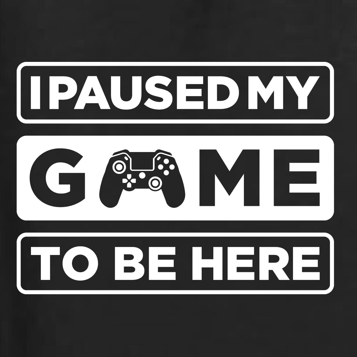 I Paused My Game to Be Here Gamer Women’s V-Neck Tee - Perfect for Casual Gaming & Everyday Wear