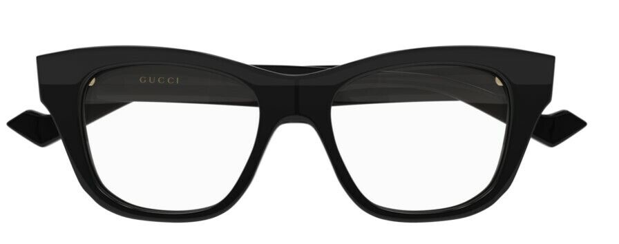 Gucci GG 0999O 001 Black Cat Eye Women's Eyeglasses - Stylish Designer Glasses for Women, UV Protection, Lightweight Frame - Perfect for Work, Date Night & Fashion Accessories