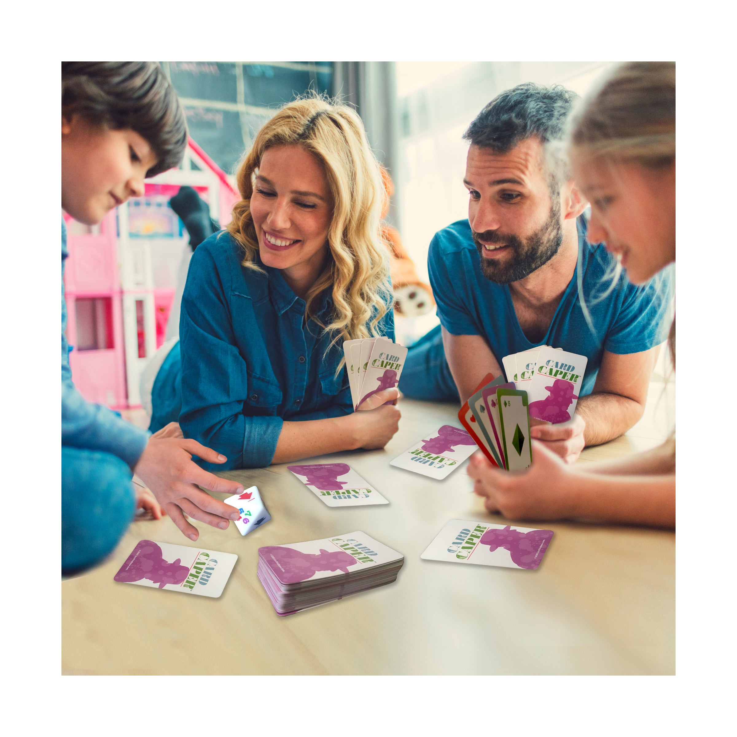 Card Caper - Strategic Mystery Card Game for Family Game Nights & Party Entertainment | Fun Brain-Teasing Adventure for Adults & Teens