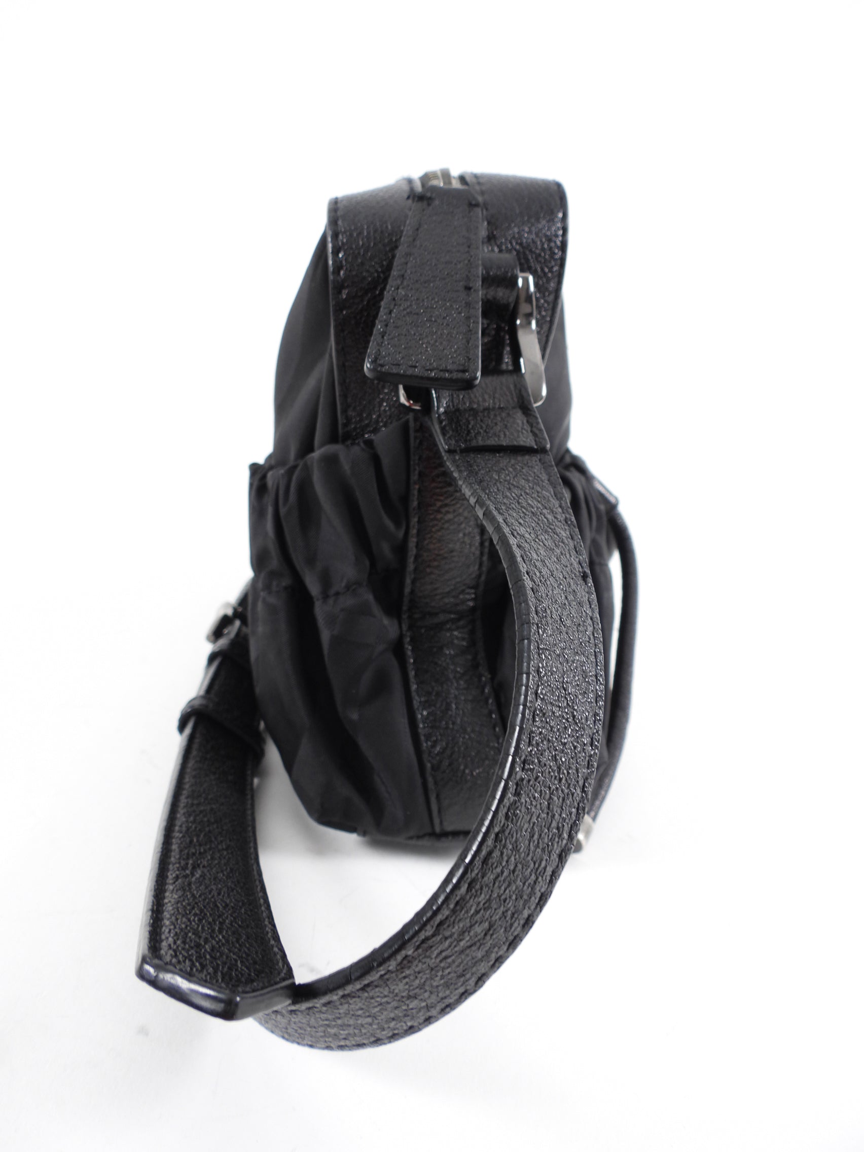 Burberry Black Nylon and Leather Crossbody Bag for Women | Luxury Designer Handbag | Perfect for Work, Travel & Everyday Use