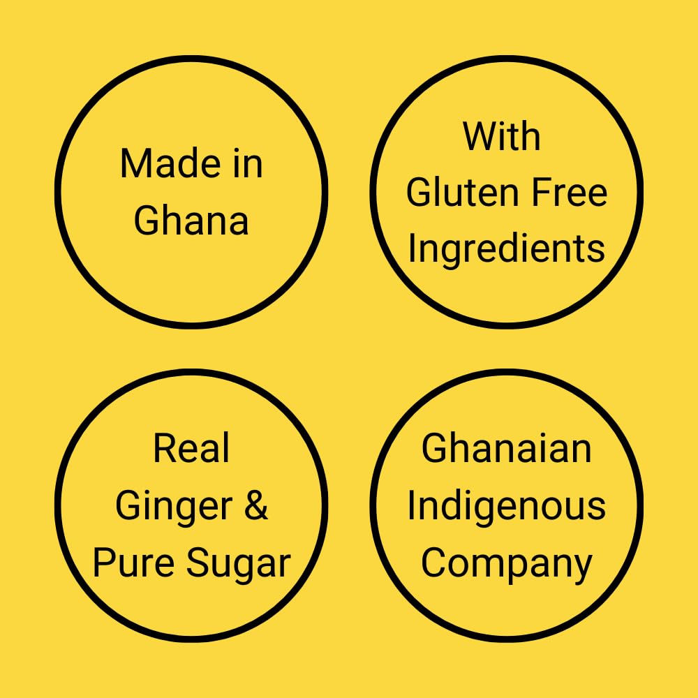Fresh Ghana Ginger Candy for Extra Breath & Travel Comfort