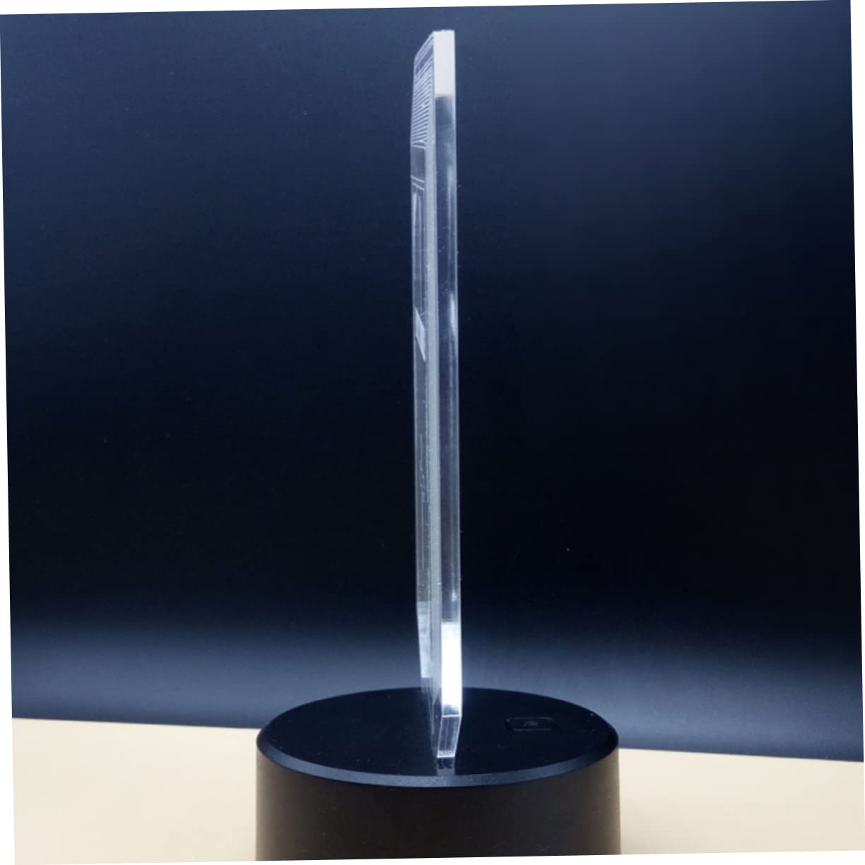 3D LED Desk Lamp with Remote Control - 2 Pack Colorful Bedside Table Lamps for Bedroom, Office & Study Room | Night Light & Reading Lamp for Kids & Adults