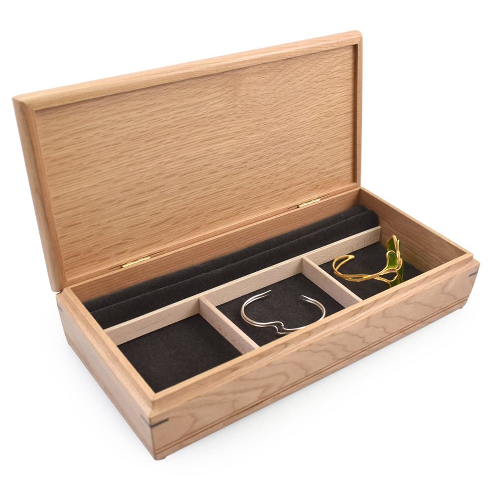 Handmade Hardwood Jewelry Box - 11