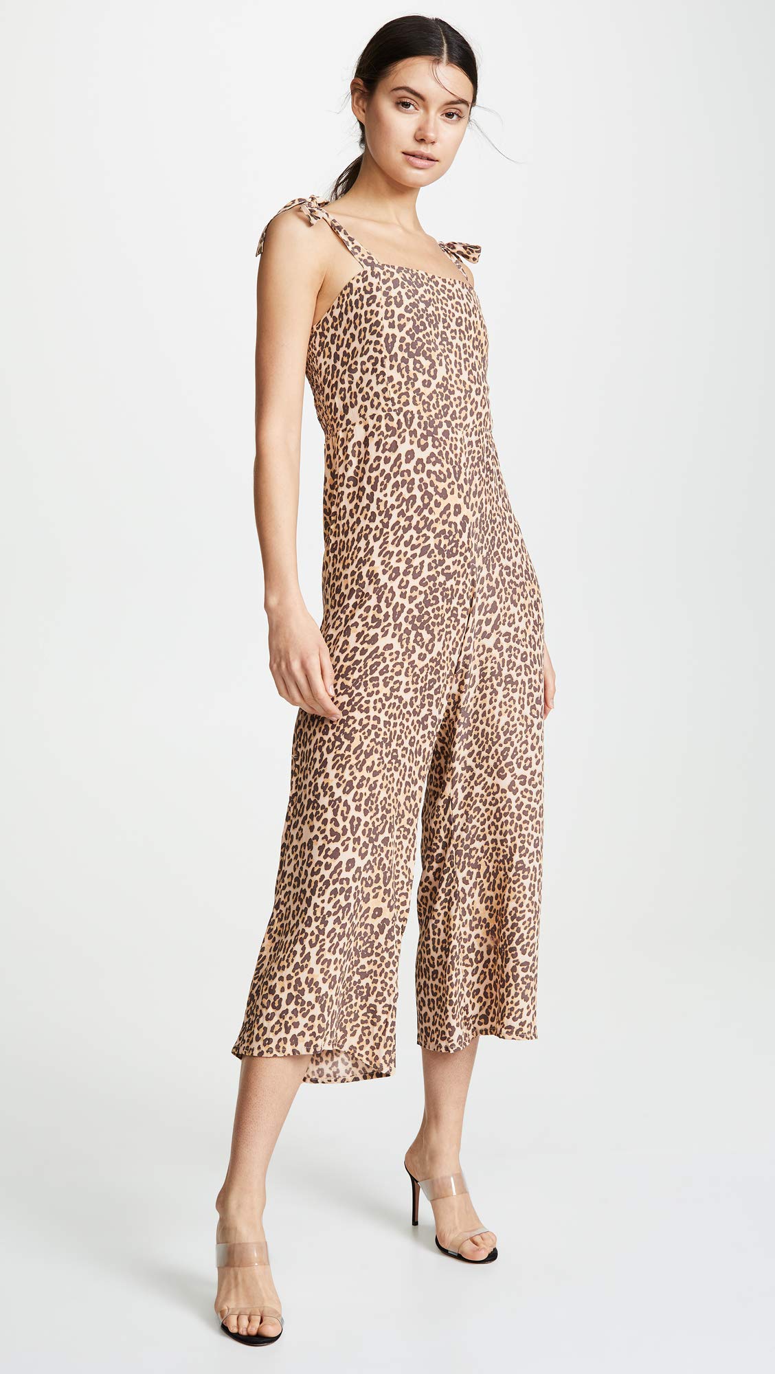 Women's Elsa Jumpsuit - Mila Animal Print Romper - X-Small Size - Sexy Party Outfit for Nightclub, Date Night & Summer Vacation