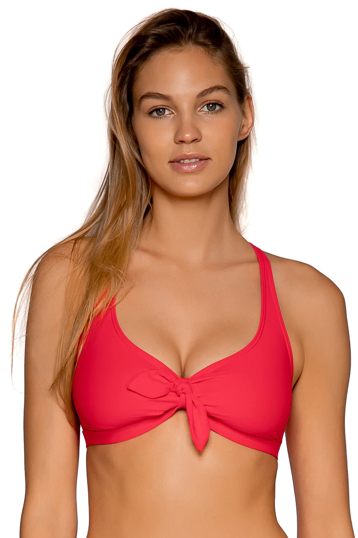 Sunsets Brandi Women's Bralette Bikini Top with Removable Pads - Comfortable Swimwear for Beach, Pool & Summer Vacations