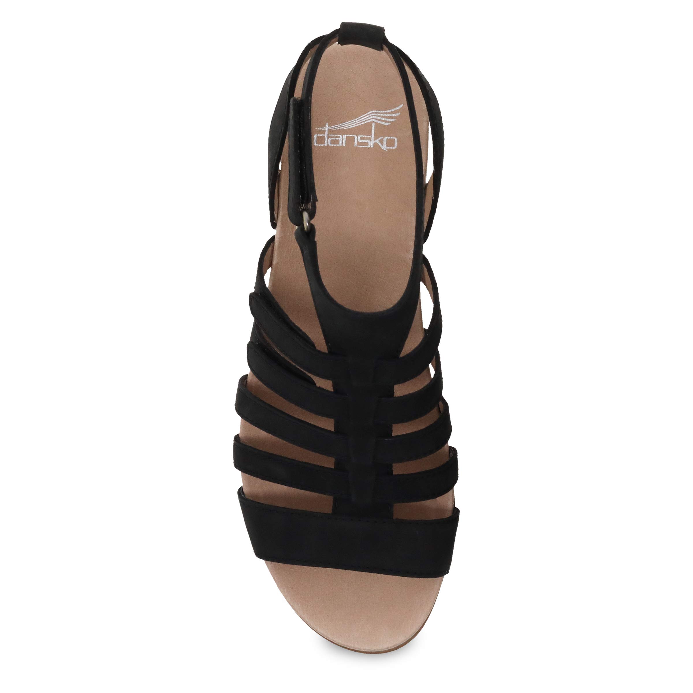 Dansko Women's Athena Comfortable Leather Sandals - Lightweight & Supportive for Walking, Travel & Casual Wear