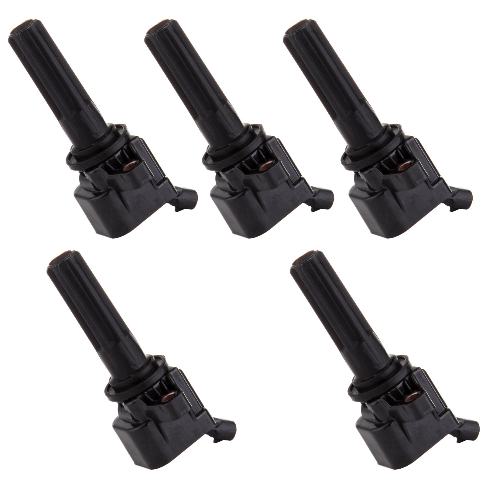 SCITOO 5-Pack Ignition Coil Replacement for Saab 9-7X 4.2L & Isuzu Ascender 4.2L - Compatible with OE UF497 - High Performance Engine Ignition Coils for Smooth Acceleration & Better Fuel Efficiency - Perfect for DIY Auto Repair & Maintenance