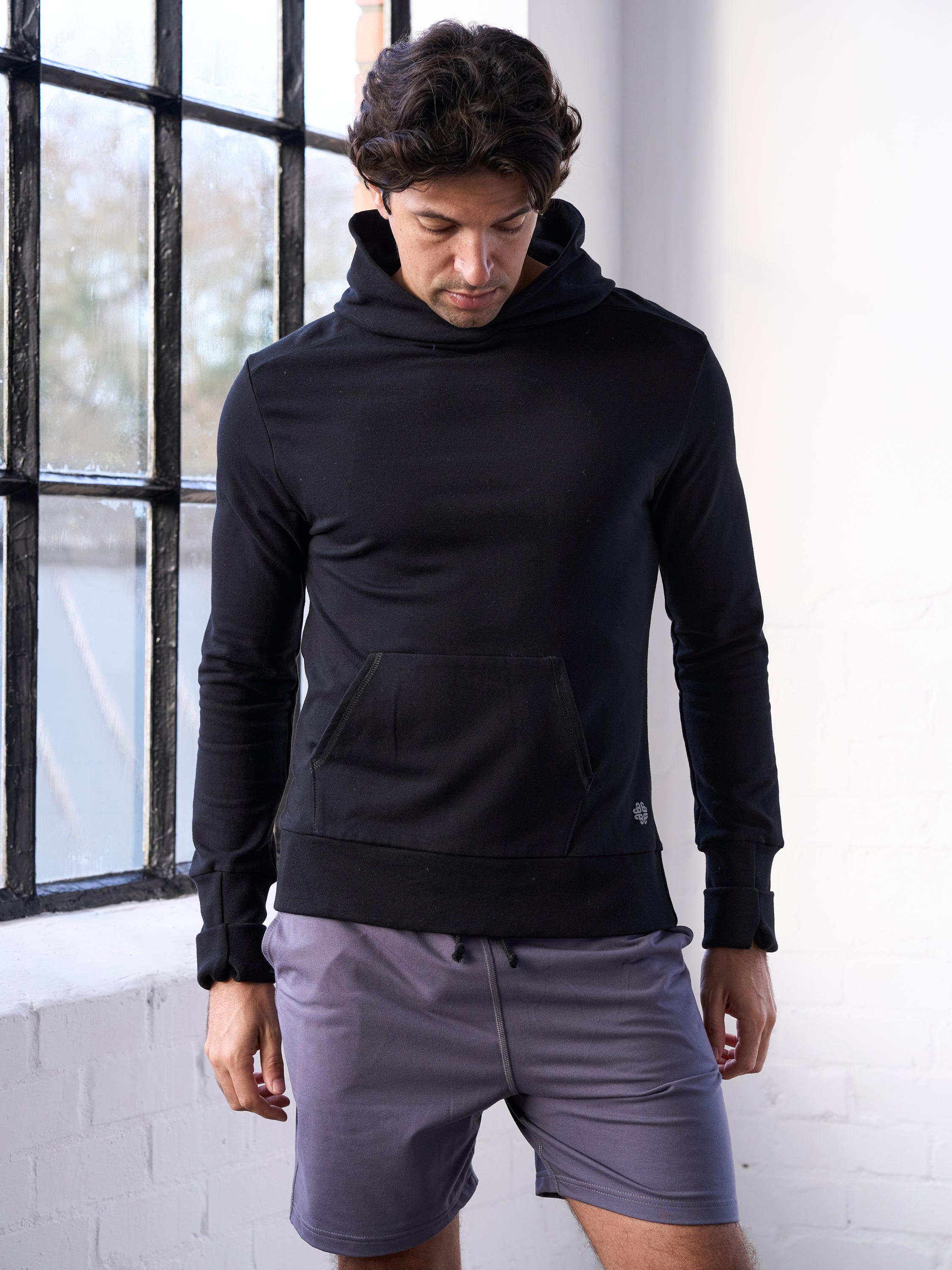 Men's Cocoon Hoodie - Soft Cotton Pullover for Casual Wear & Outdoor Activities | Comfortable & Stylish Loungewear