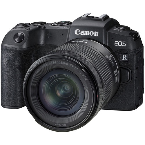 Canon EOS RP Full Frame Mirrorless Digital Camera with RF 24-105mm f/4-7.1 IS STM Lens Kit - Professional Photography for Travel, Vlogging & Portrait Shooting